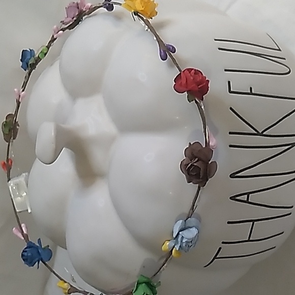 1 led Flower Headband, Light up Flower Crown Garland Headdress Floral - Picture 8 of 8